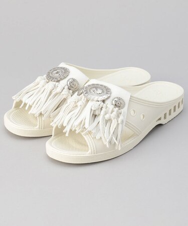 BENSAN-D SUEDE FRINGE CONCHO/ベンサンスエードフリンジコンチョ