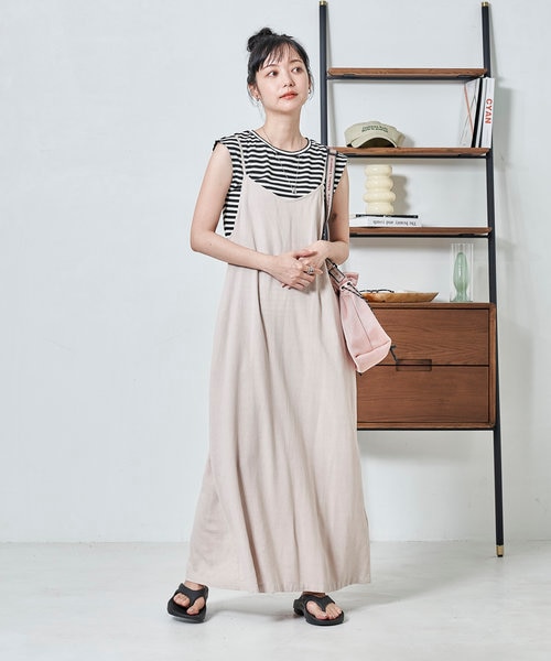 FREAK'S STORE　キャミワンピース インナーセット FREAK'S STORE/【セットアイテム】リネンレーヨン キャミ