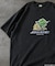 STARWARS/スターウォーズ ヨーダ フロッキー加工 ショートスリーブ クルーネックTシャツ/リラックスフィット