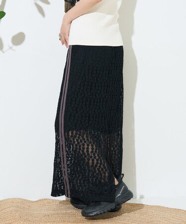 サイドラインレーススカート
