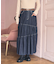 別注 Asymmetry Tiered Skirt