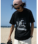 HOSOI PHOTO S/S TEE モノクロ