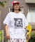 HOSOI PHOTO S/S TEE モノクロ
