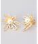 フラワーパールピアス