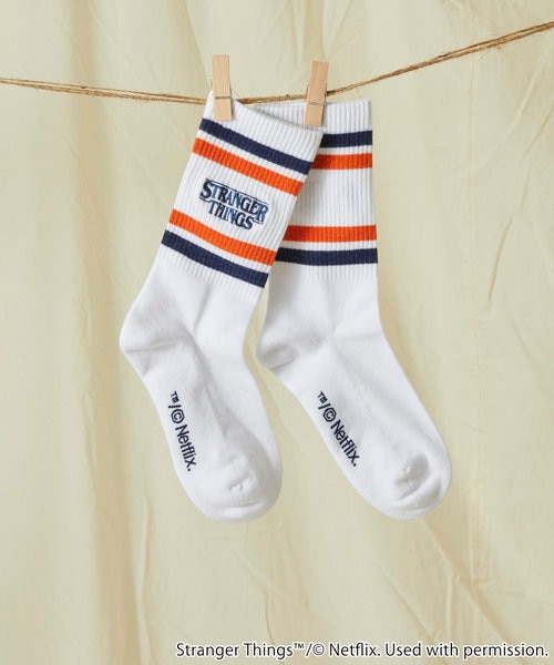 Stranger Things SOCKS/ストレンジャーシングスソックス/ロゴ靴下