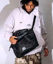 別注 PU Logo Shoulder Bag