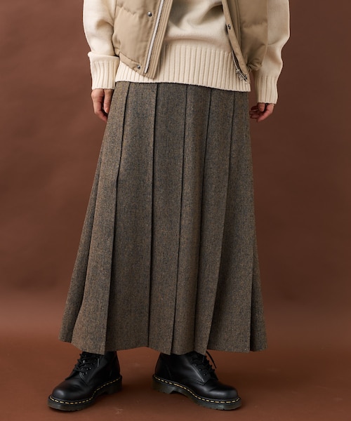 ツイードプリーツスカート｜フリークスストアの通販｜&mall（アンド