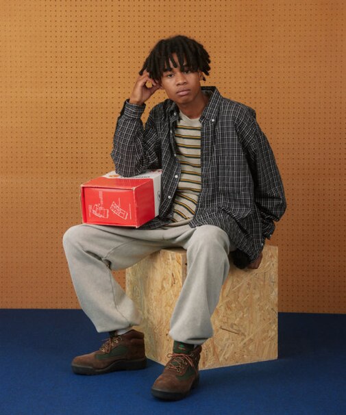 Washed Twill Tattersall L/S Shirts/ウォッシュド ツイル タッタソール ロングスリーブシャツ