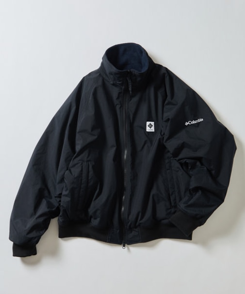 限定展開 Columbia×FREAK'S STORE/コロンビア 別注 インペリアルパーク ナイロン フリース リバーシブルブルゾン