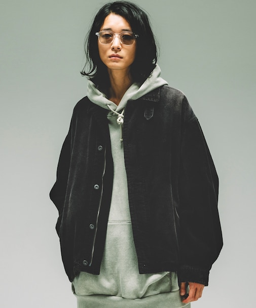 Fade Washed Corduroy Blouzon/フェイディッド ウォッシュド 