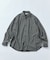 Relax Fit リラックスフィット チェック レギュラーカラーシャツ 【限定展開】