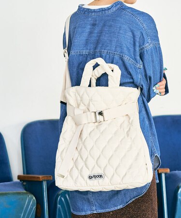 限定展開　別注 キルティング ベルト ショルダーバッグ