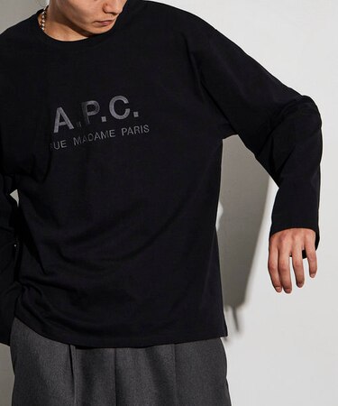 別注 ビッグシルエット RUE MADAME L/S TEE FM/ル・マダム 長袖Tシャツ 