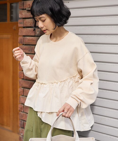【sea New York 】フリルドッキングスウェット KBF｜フリルドッキングスウェット | Rakuten Fashion(楽天