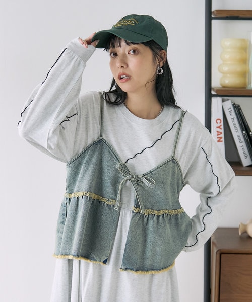 D&G デニム ビスチェ S D&G デニム ビスチェ コルセット - メルカリ
