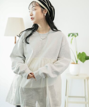 切り替えスウェット