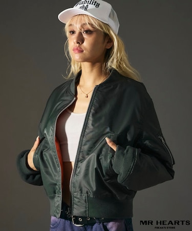 限定展開 MR HEARTS/ミスターハーツ SHORT LENGTH MA-1