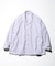 Magazine Pocket Broadcloth Open Collar Shirt