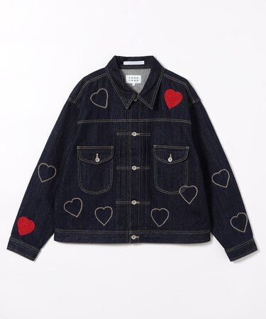 CC HAPPY DENIM TRUCKER JACKET/ハッピー デニム トラッカー ジャケット