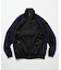 別注 Track Jacket PolySmooth Black×Purple/トラックジャケット ポリエステルスムース ブラックベース×パープルライン