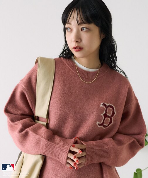 MLBジャカードロゴニット