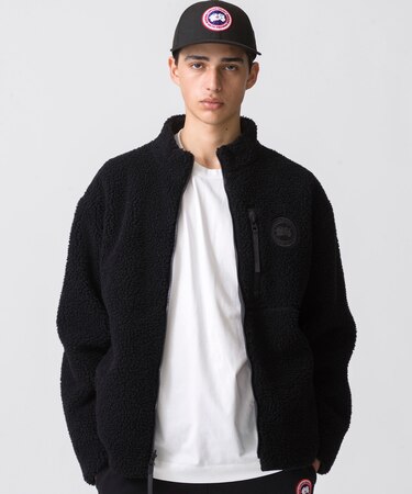 Kinross Reversible Fleece Jacket Black Label Fusion Fit<br 