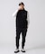 Kinross Reversible Fleece Vest Black Label Fusion Fit/キンロス リバーシブル フリース ベスト ブラックレ