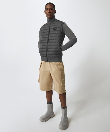 Hybridge Knit Vest Black Label/ハイブリッジ ニット ベスト ブラックレーベル