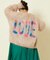 モヘアニットカーディガン”LOVE”