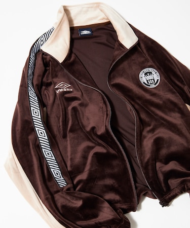 別注 Velour Track Jacket/ベロア トラックジャケット｜フリークス 