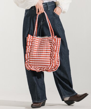 別注 ギンガムチェック トートバッグ