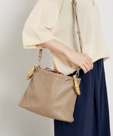 別注 バンブーハンドルバッグ