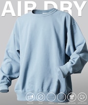 AIRDRY 高機能素材 9.3オンス リラックスフィット ヘビーウェイトクルーネックスウェット