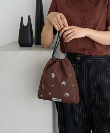 別注 2WAYコンチョ巾着バッグ