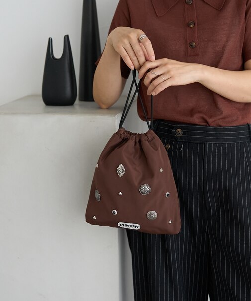 別注 2WAYコンチョ巾着バッグ