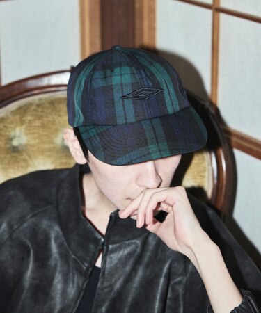 別注 Flat Visor 6Panel Cap/フラットバイザー 6パネルキャップ