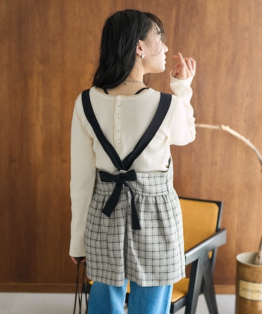 Gramps エプロンキャミソール＜セットアップ対応＞