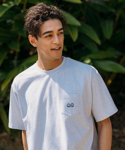 matsui×FREAK'S STORE 別注「Dogs」ポケット クルーネック 半袖Tシャツ