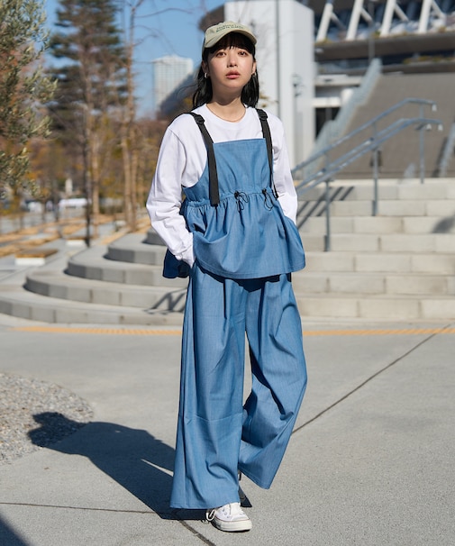 ベルトキャミソール パンツ セットアップ アソート