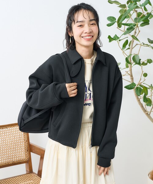 専用 ブルゾン ブラック ボンディング ジップブルゾン|フリークスストアの通販|&mall