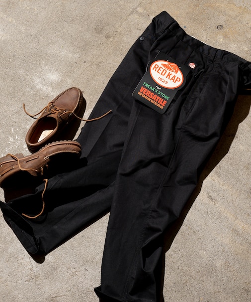 別注 SMU PT-38 SETUP 2TUCK WIDE PANTS