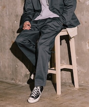 別注 SMU PT-38 SETUP 2TUCK WIDE PANTS