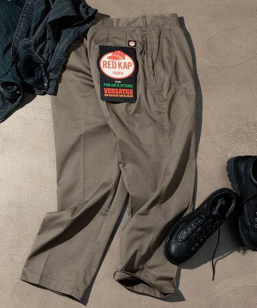 別注 SMU PT-38 SETUP 2TUCK WIDE PANTS