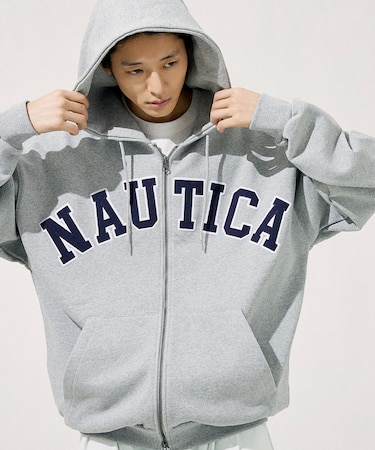 Arch Logo Sweat Zip Hoodie