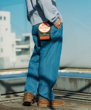 別注 SMU WIDE DENIM CHEF PANTS