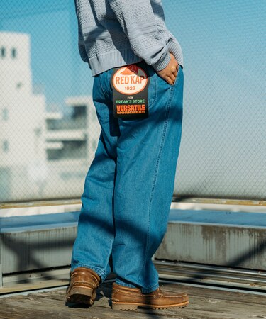別注 SMU WIDE DENIM CHEF PANTS