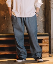 別注 SMU WIDE DENIM CHEF PANTS