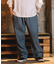 別注 SMU WIDE DENIM CHEF PANTS