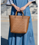 編み込みかごバンブーハンドルバッグ
