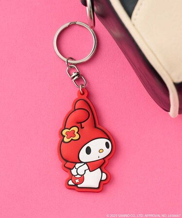 SANRIO MY MELODY ラバーキーホルダー/マイメロディ